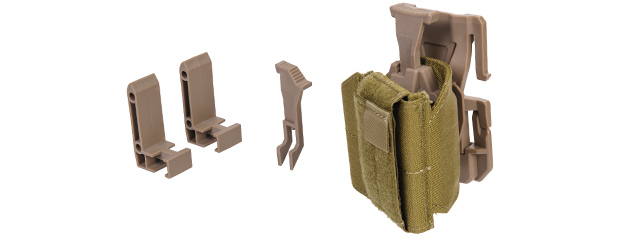 CA-1113T UNIVERSAL PISTOL HOLSTER FOR MOLLE (DE)