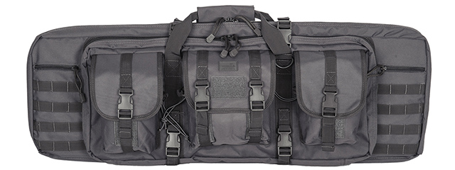 CA-345GY MOLLE 36" DOUBLE GUN BAG (GRAY)