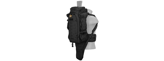 Lancer Tactical CA-356B Rifle Backpack, Black