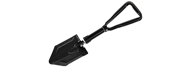 CA-5017 OUTDOORS COMPACT TRI-FOLD CAMPER'S SHOVEL (BLACK)