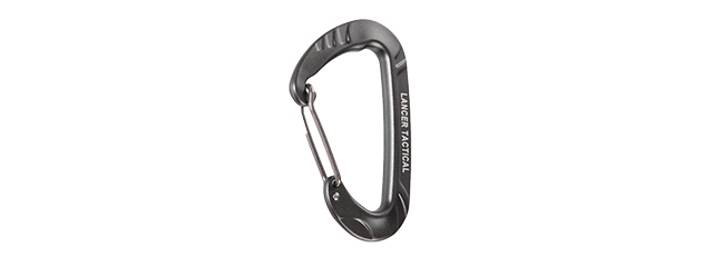 CA-5174 ALUMINUM WIREGATE CARABINER (GRAY)