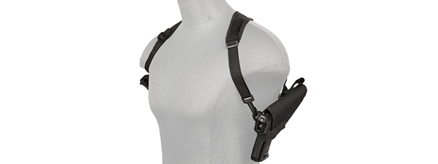 CA-L130 SINGLE PISTOL SHOULDER HOLSTER (BK)