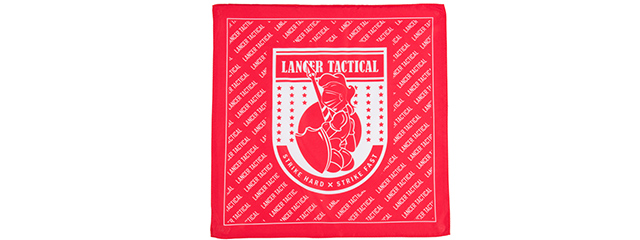 DR002 LANCER TACTICAL DEAD RAG - LADY KNIGHT (RED)