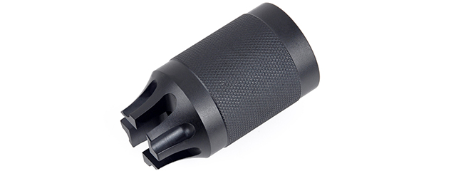 EX157 ALUMINUM PWS DIABLO FLASH HIDER BLACK（14MM CCW）