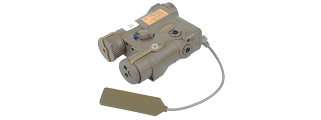 EX176T AN/PEQ-16A INTEGRATED POINTER/ILLUMINATOR MODULE (IPIM) LASER, DARK EARTH