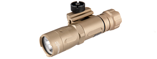 OPSMEN TACTICAL 800-LUMEN PICATINNY WEAPON LIGHT - TAN