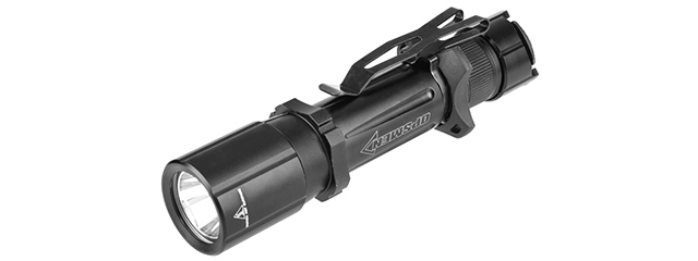 FAST501-BK TACTICAL 1000-LUMEN STROBE FLASHLIGHT (BLACK)