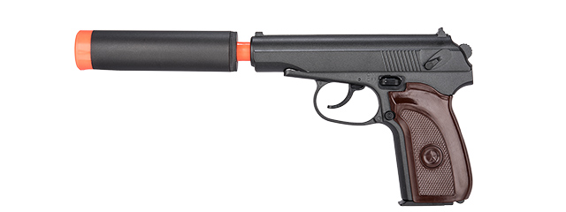 G29A Spring Pistol w/ Suppressor (Black)