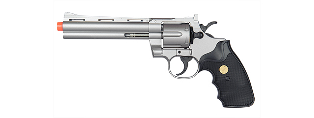 G36S UK Arms Spring Revolver Pistol (Silver)