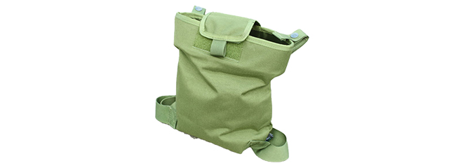 T0899-G MAGAZINE DROP POUCH w/ MODIFIED LEG STRAP (OD)