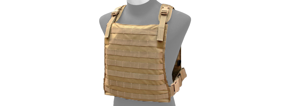 T1287-K MBSS STYLE TACTICAL VEST (KHAKI)