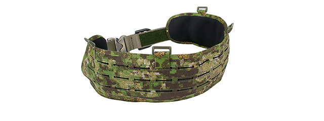 T2285-GZ-L LASER-CUT PALS PADDED RIGGERS BELT - LARGE (PC GREENZONE)