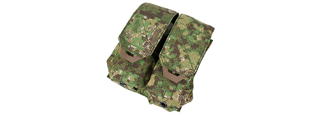 T2303-GZ QUOP DOUBLE M4 MAG POUCH (GZ)