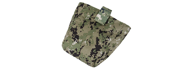 T2433-WD CURVE ROLL-UP DUMP BAG (WOODLAND DIGITAL)