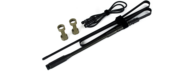 Z-TACTICAL ZPRC-152 MIL-SIM ANTENNA PACKAGE - DUMMY - BLACK