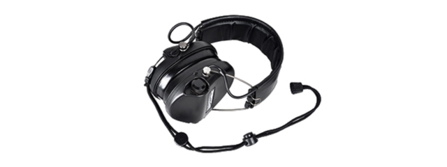 Z037 SORDIN RADIO FULL HEADSET VER. IPSC (BLACK)