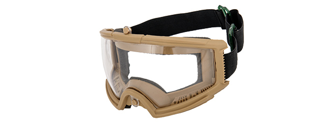 2605T AIRSOFT FULL SEAL TACTICAL PROTECTIVE GOGGLES (TAN)