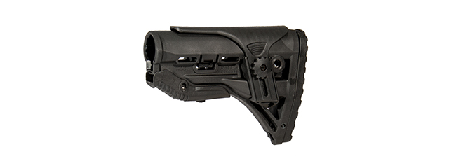 AC-404B M4AR-15 TACTICAL STOCK (COLOR: BLACK)