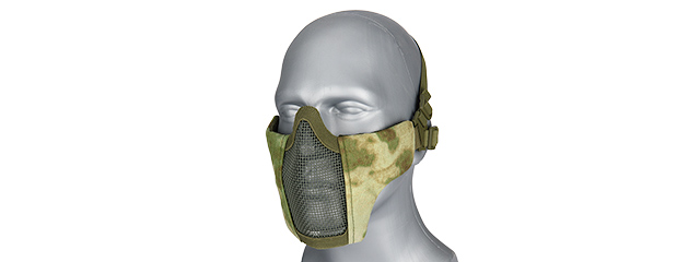 G-FORCE STEEL MESH NYLON LOWER FACE MASK (AT-FG)