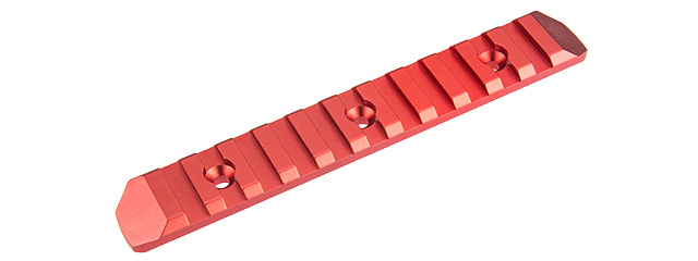 ACW-2051R 11-SLOT KEYMOD RAIL (RED)