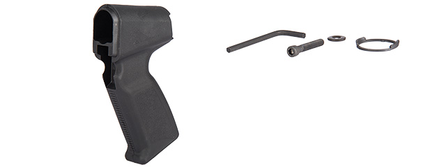 AIM-PJSPG870 ERGONOMIC ANGLED AIRSOFT SHOTGUN PISTOL GRIP (BLACK)