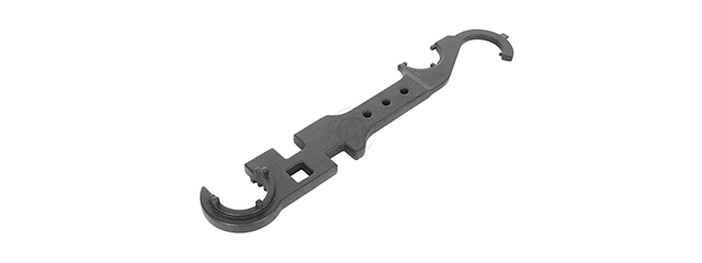 AIM SPORTS FULL METAL AR15 / M4 STOCK COMBO WRENCH TOOL - BLACK