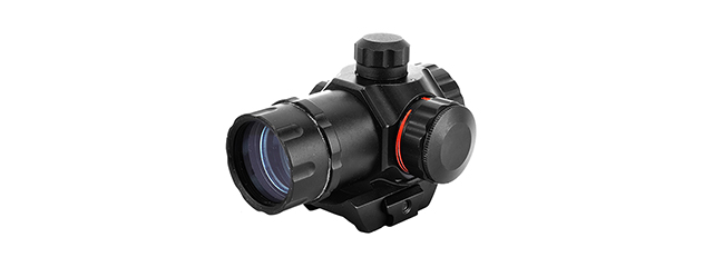 AIM SPORTS 1X30 DUAL-ILLUMINATED RED / GREEN MICRO DOT REFLEX SIGHT