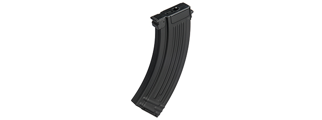 BIK-49 FULL METAL 100RD AK47 AEG MID-CAP AIRSOFT MAGAZINE (BLACK)