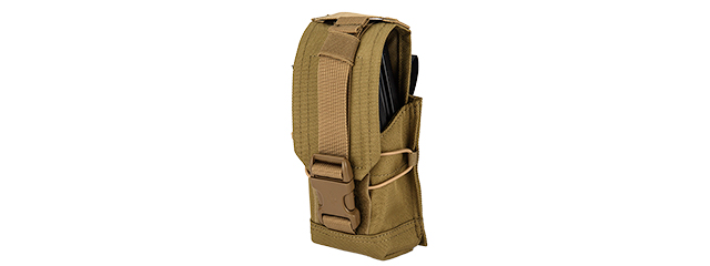 C206K CODE11 M4/5.56 CORDURA DOUBLE MAGAZINE POUCH (COYOTE)