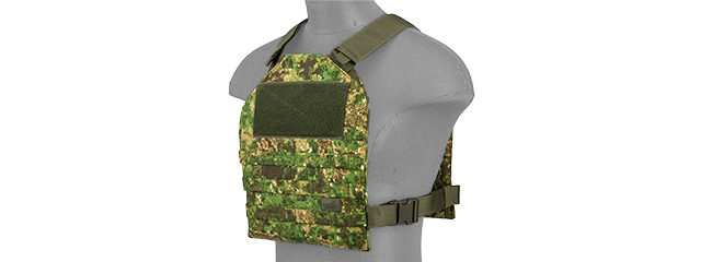 LANCER TACTICAL STANDARD ISSUE 1000D NYLON TACTICAL VEST ( PC GREEN)