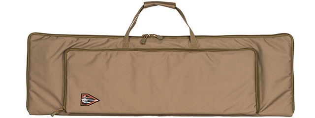 CA-347TN 39" TACTICAL 1000D NYLON GUN BAG (TAN) - Click Image to Close