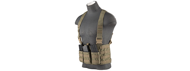 FY-VTC11RG 1000D LAW ENFORCEMENT CHEST RIG (RANGER GREEN)