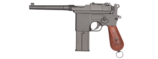 HK-2251807 LEGENDS M712 WWII FULL AUTO METAL AIRGUN PISTOL (BLACK)