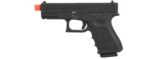 HK-2276303 Licensed Gen 3 Glock-19 Gas Blowback Airsoft Pistol