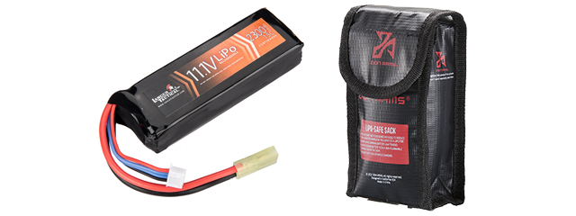 Lancer Tactical 11.1v 2300mAh 15C Brick Lipo Battery