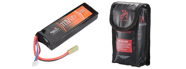 Lancer Tactical 11.1V 4000mAh 25C Brick LiPo Battery