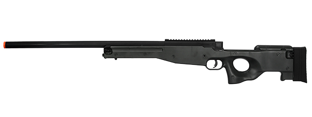 M96B L96 SPRING BOLT ACTION AIRSOFT RIFLE (BLACK)