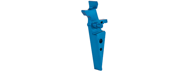 RTA-6802 ANODIZED ALUMINUM TRIGGER FOR AR15 SERIES (LIGHT BLUE) - TYPE A