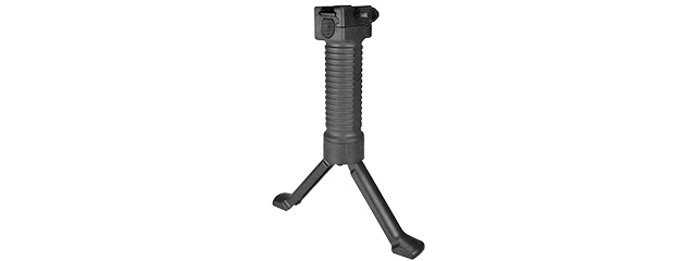 SG-02-B QUICK DEPLOY TACTICAL BIPOD FOREGRIP (BLACK)