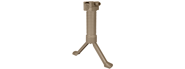 SG-02-T QUICK DEPLOY TACTICAL BIPOD FOREGRIP (TAN)