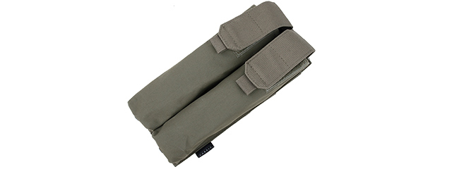 T0831 DUAL P90 TACTICAL AIRSOFT MAGAZINE POUCH (OLIVE DRAB GREEN)