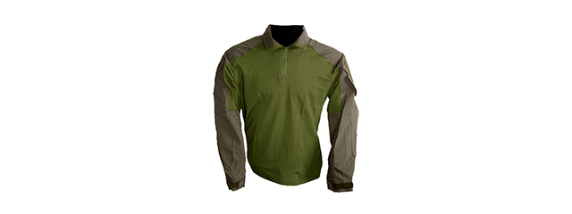 AC-243LG COMBAT UNIFORM BDU SHIRT - RANGER GREEN (LARGE)