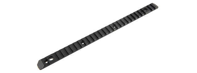 ATLAS CUSTOM WORKS 26-SLOT M-LOK PICATINNY RAIL FULL SIDE (BLACK)