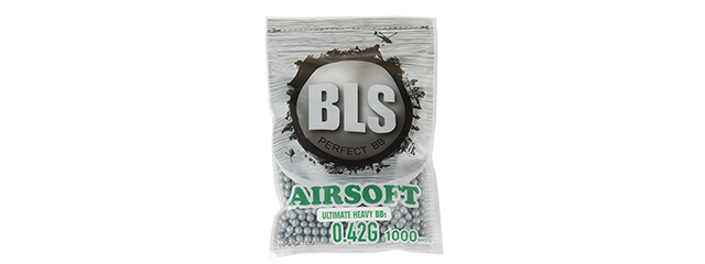 BLS PERFECT BB 0.42G (ULTIMATEHEAVY) AIRSOFT BBS [1000RD] (STAINLESS)