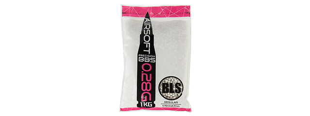 BLS PERFECT BB 0.28G (HIGH PRECISION) AIRSOFT BBS [3500RD] (WHITE)