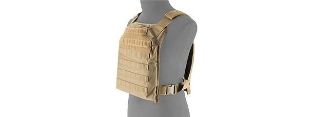 LANCER TACTICAL 1000D PRIMARY TACTICAL VEST (PPC) (TAN)