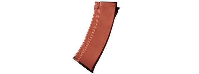 E&L 120RD AIRSOFT MID CAP MAGAZINE FOR AK-74 AEG RIFLE (ORANGE)