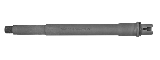 E&L STEEL CNC 10.3" INCH BULL OUTER BARREL FOR M4 AEGS ( BLACK)