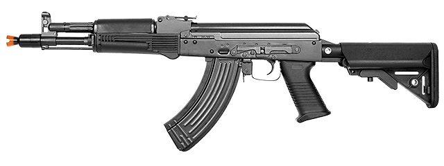 E&L AK104PMC-A GEN. 2 CARBINE AIRSOFT AEG - PLATINUM (BLACK)