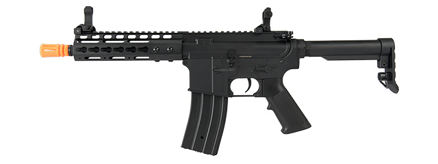 GOLDEN EAGLE F6637 ELITE SERIES 7" KEYMOD CQB AEG AIRSOFT RIFLE (BLACK)